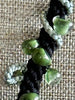 Green Octopus Art Jewelry Necklace Lei - 32"