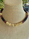 Forbidden Island Inspired Black, Red and Yellow Picasso Segmented Dragon Scale  - 32"