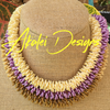 Kumihimo Pattern -"Glass Beaded Hawaiian Orchid Lei" PDF (Marudai or Disk)