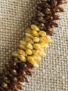 Two-toned "Forbidden Island" Tiny "Rice Size" Beaded Necklace -23"